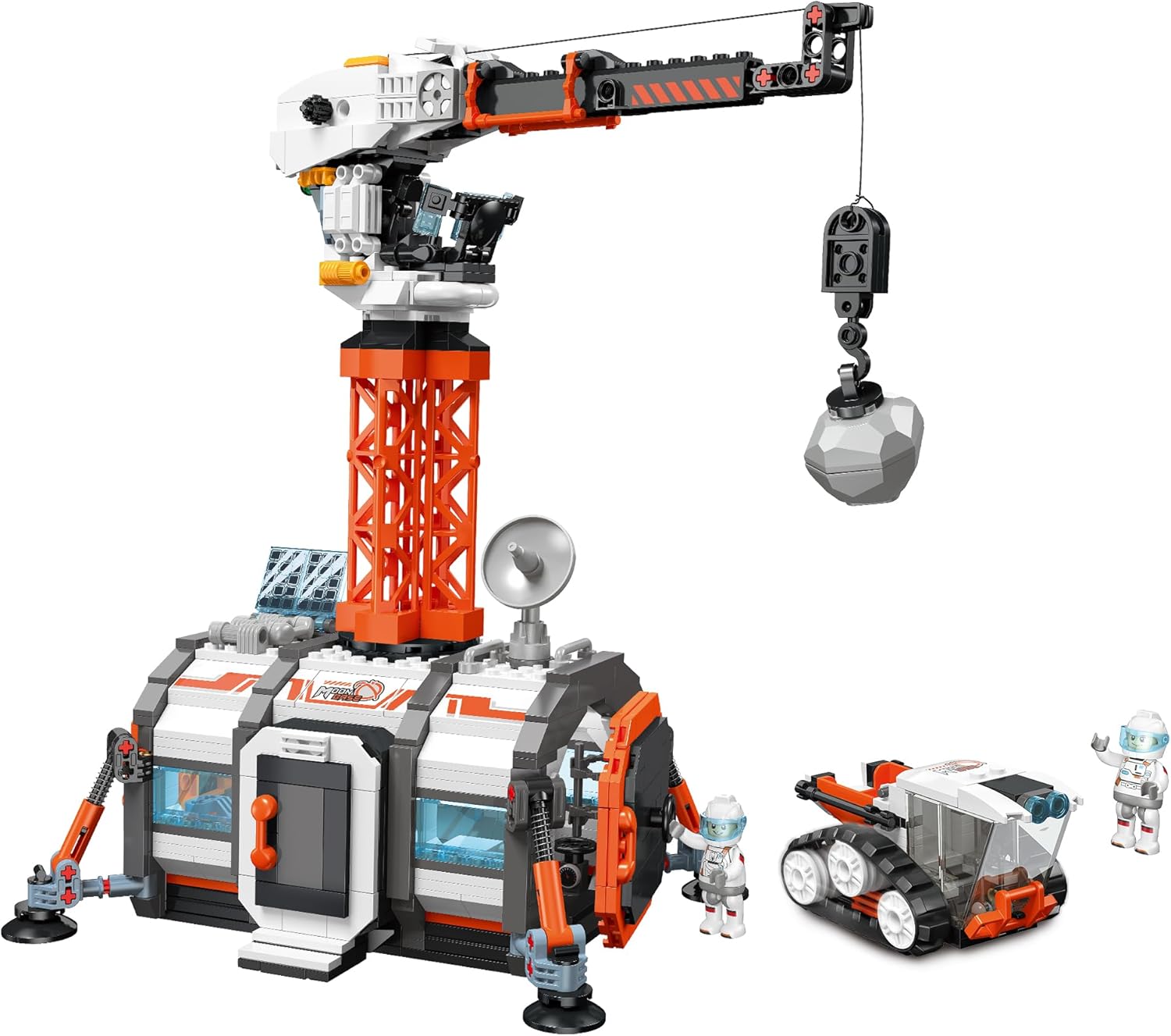 Space Base Building Set | 1000-Piece STEM Space Station Toy