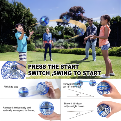 Flying Boomerang Orb Ball Toy