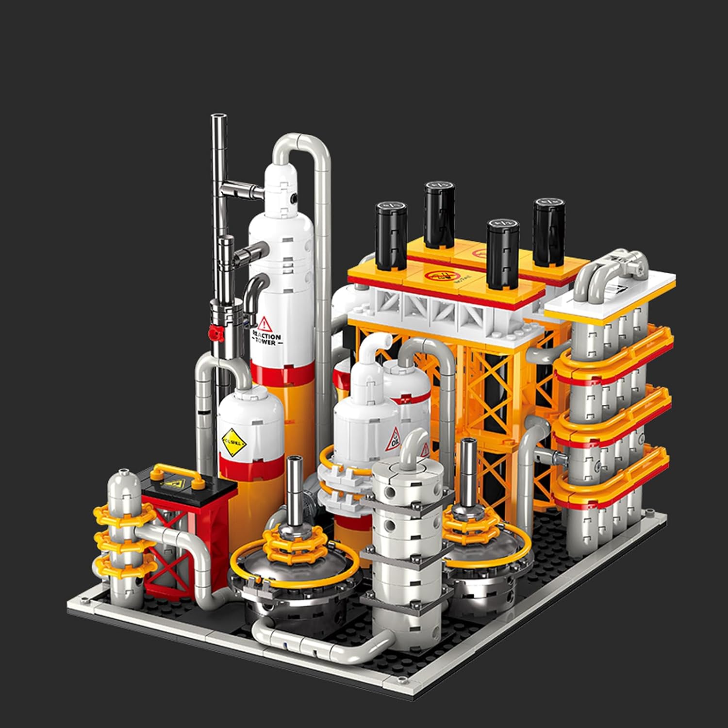 Oil Refinery Building Block Set 