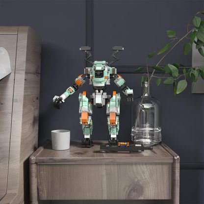 Mecha Robot Building Set – 1057-Piece Display Model