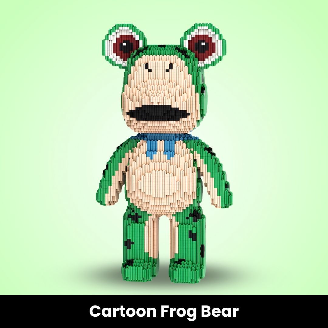 Wonderminiworld™  Giant Buildable Brick Bear (5000+ pcs)-北京欧布科技有限公司