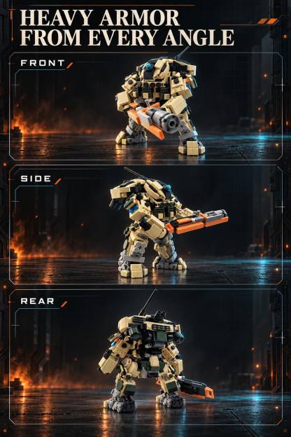 Scorch-Inspired Mecha Building Set – Titanfall 2