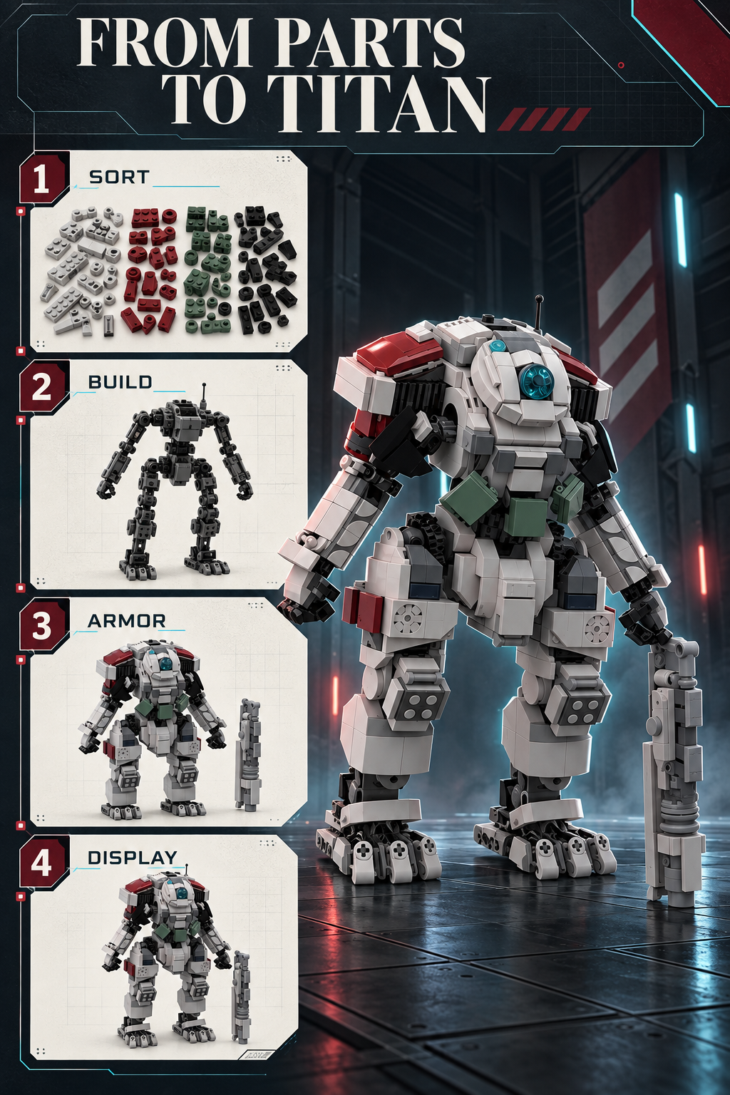 Scorch Titan Building Set