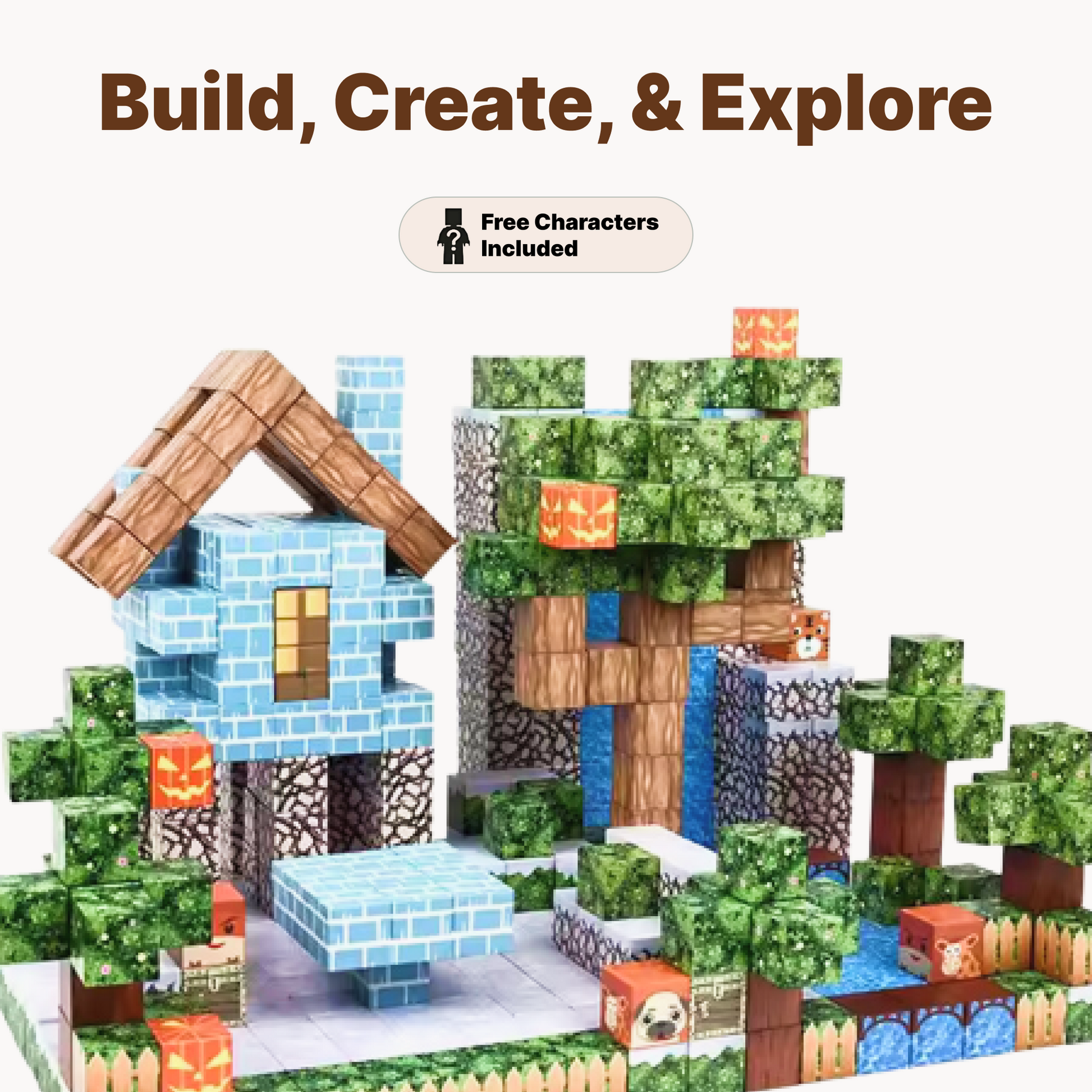 WonderMinWorld -Magnetic Building Blocks