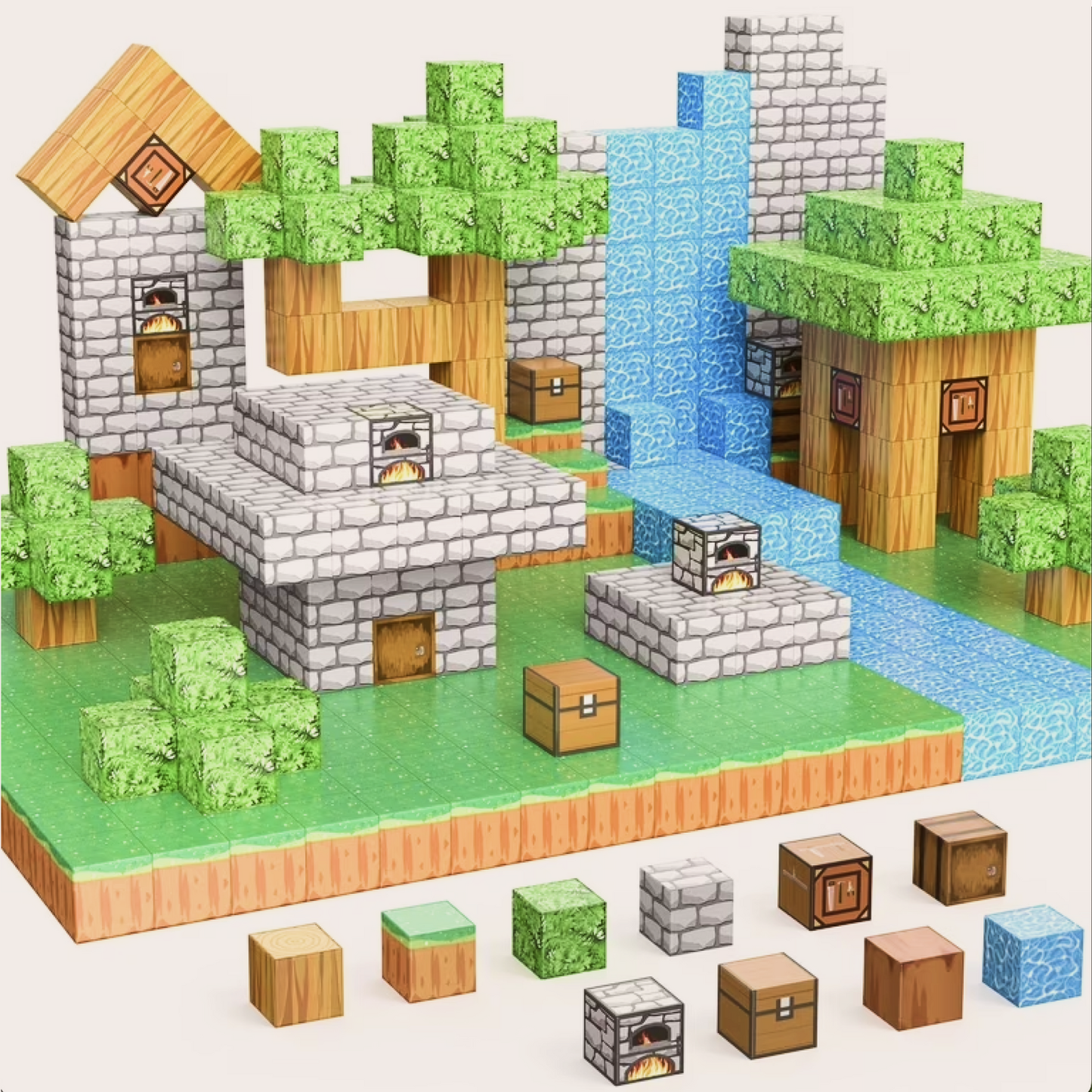 WonderMinWorld -Magnetic Building Blocks