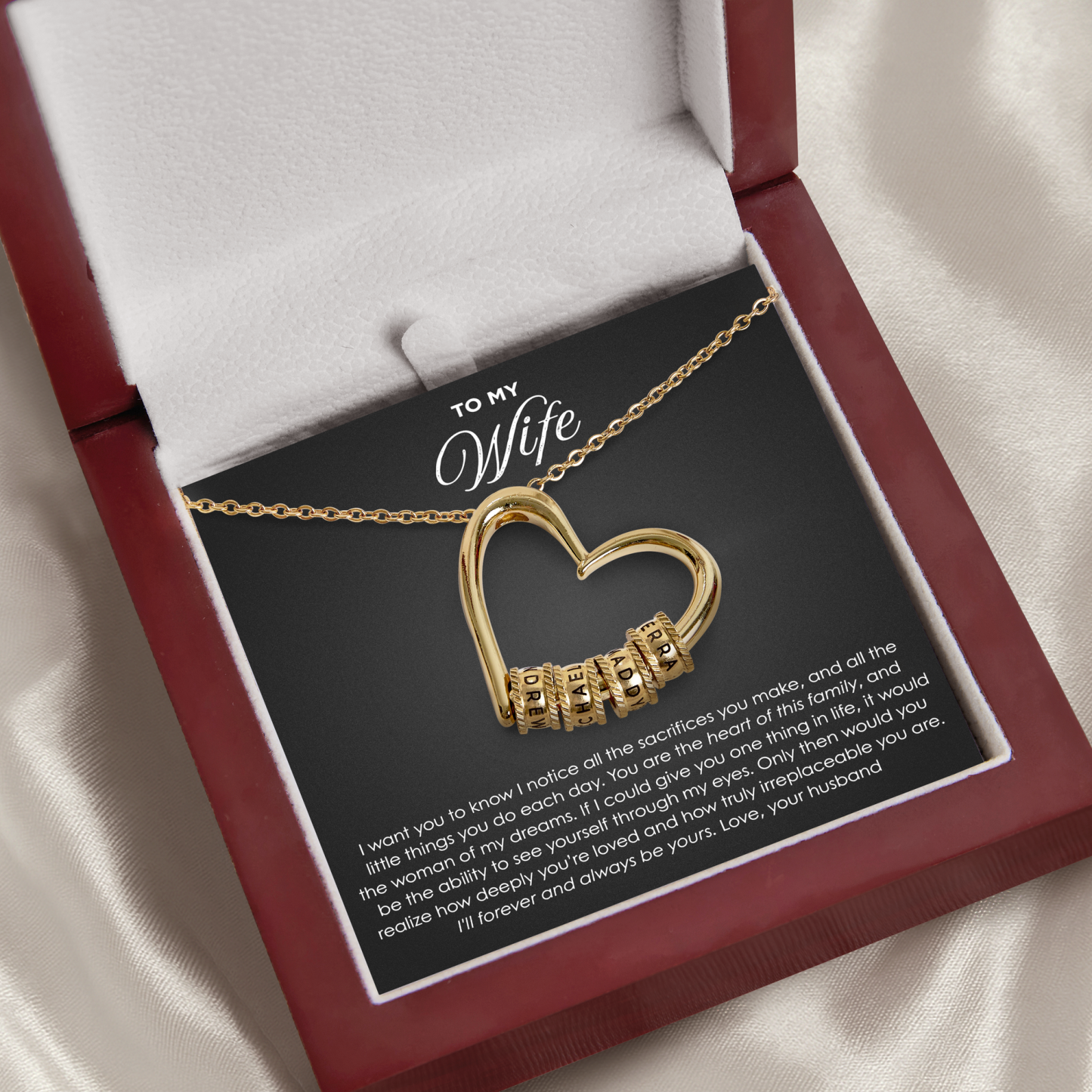 Wonderminiworld™ - "The Heart of the Family" Necklace
