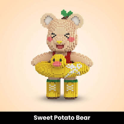 Wonderminiworld™ Mini Buildable Brick Bear | 3000+ pcs