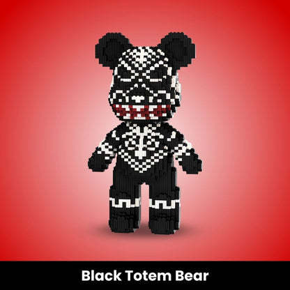 Wonderminiworld™ Mini Buildable Brick Bear | 3000+ pcs