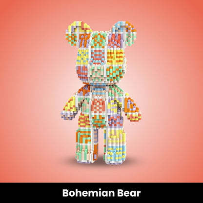 Wonderminiworld™ Mini Buildable Brick Bear | 3000+ pcs