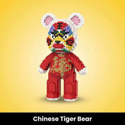 Wonderminiworld™ Mini Buildable Brick Bear | 3000+ pcs