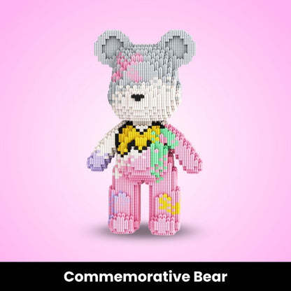 Wonderminiworld™ Mini Buildable Brick Bear | 3000+ pcs