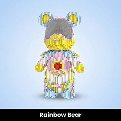 Wonderminiworld™ Mini Buildable Brick Bear | 3000+ pcs
