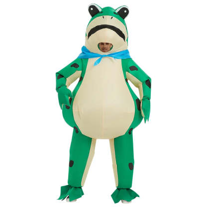 Inflatable Frog Halloween Costume - Funny Oversized
