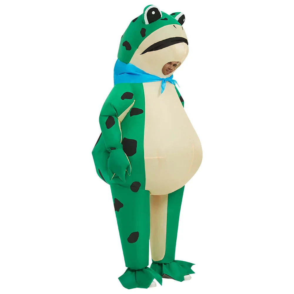 Inflatable Frog Halloween Costume - Funny Oversized