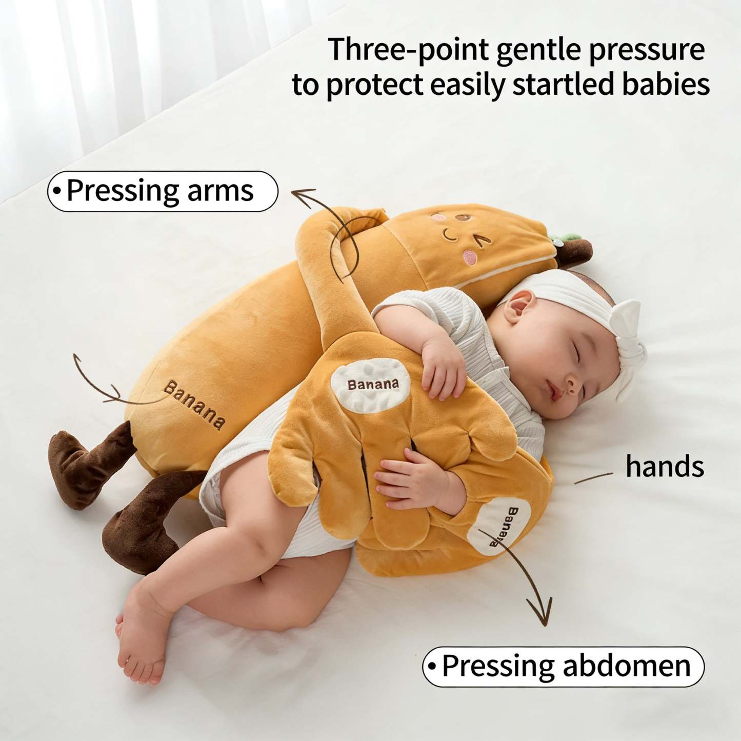 Soothing Doll Plush - Rhythmic Patting Sleep Aid for Babies & Adults