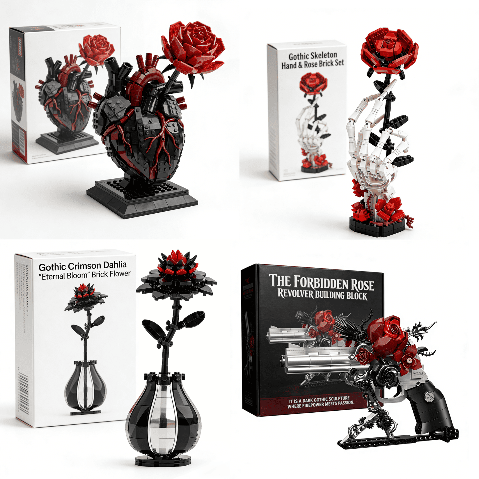 Midnight Rose – 2026 Gothic Limited Edition Brick Set