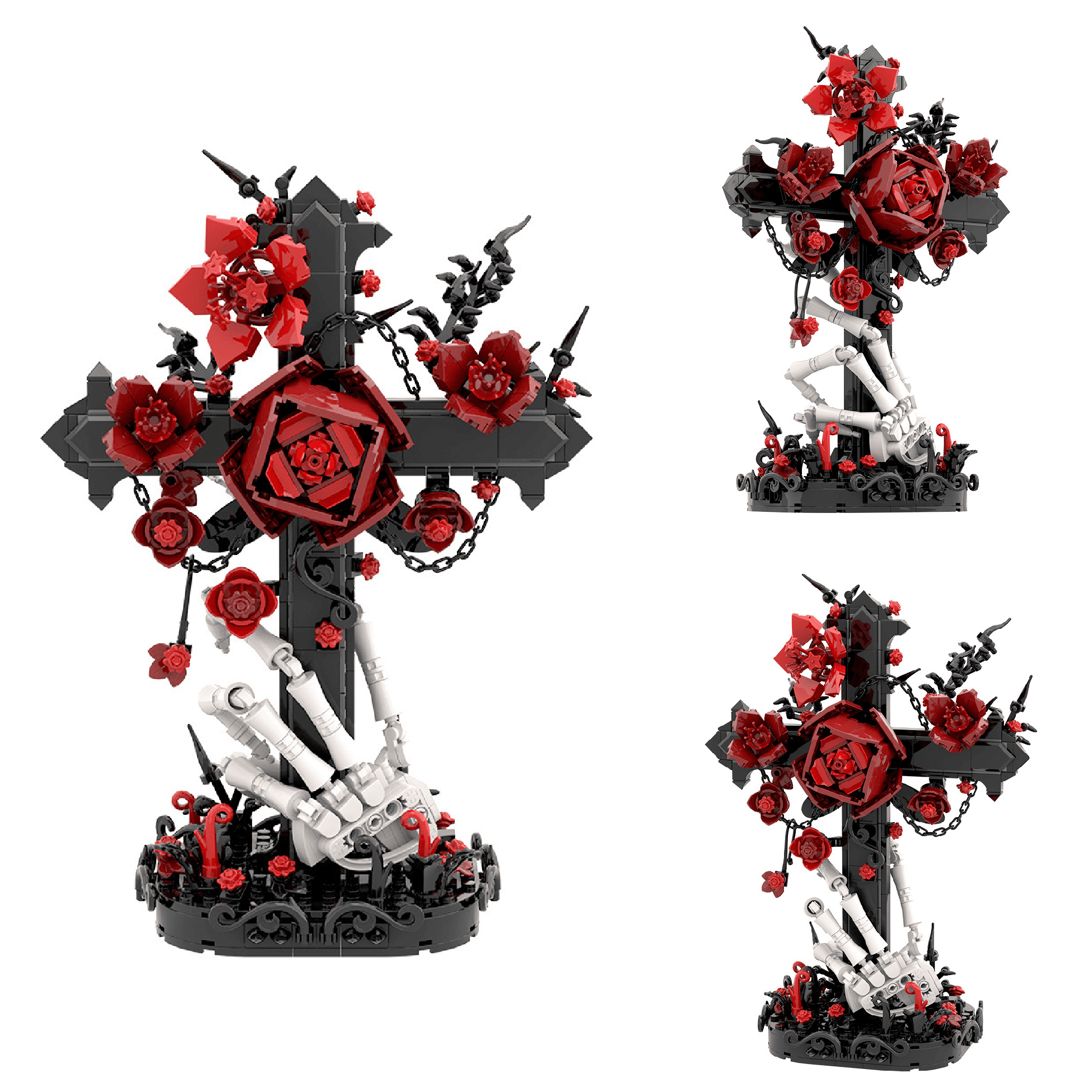 Crimson Cross Building Blocks