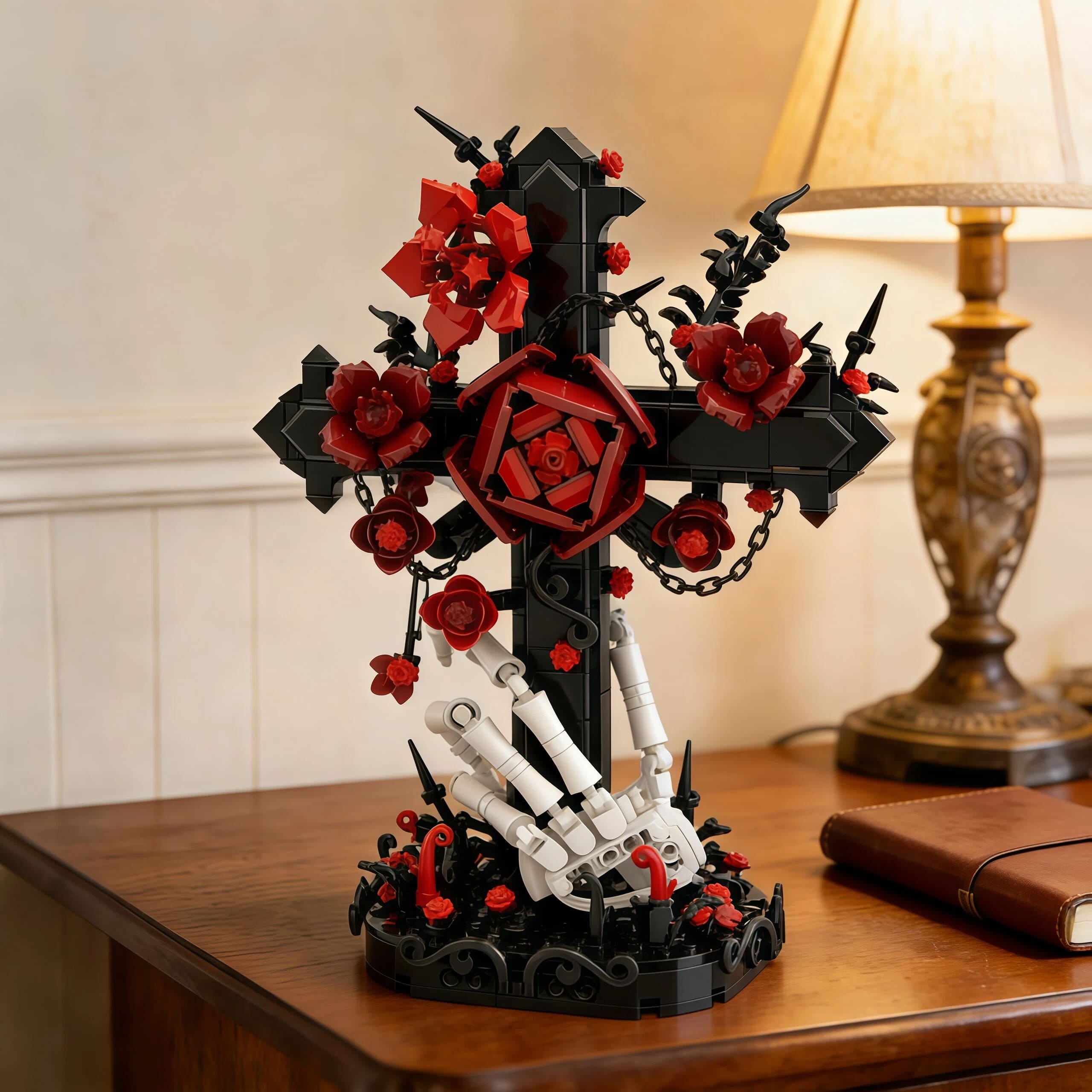 Crimson Cross Building Blocks