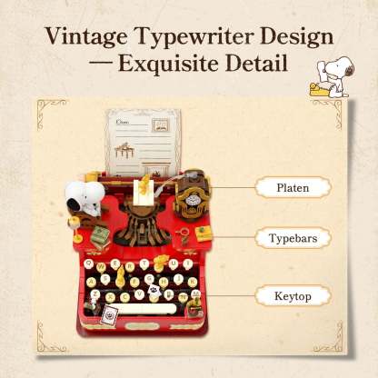 Snoopy Typewriter