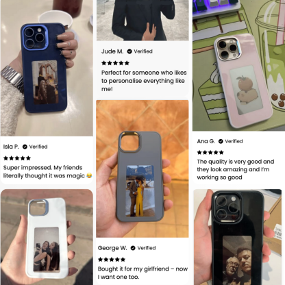 Smart NFC E-ink Phone Case - DIY Custom Photo Display-北京欧布科技有限公司