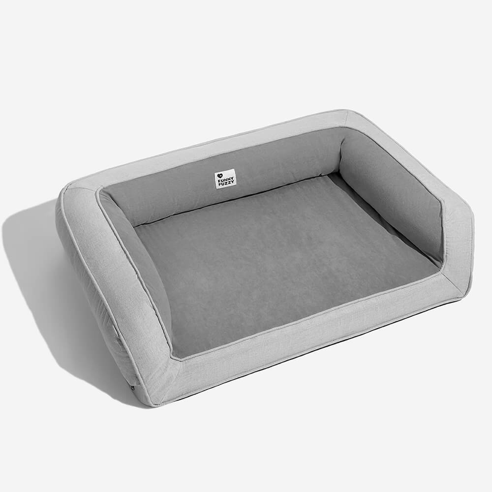 Ultimate Lounger Full Support Comfortable Orthopedic Dog Sofa Bed-wonderminiworld