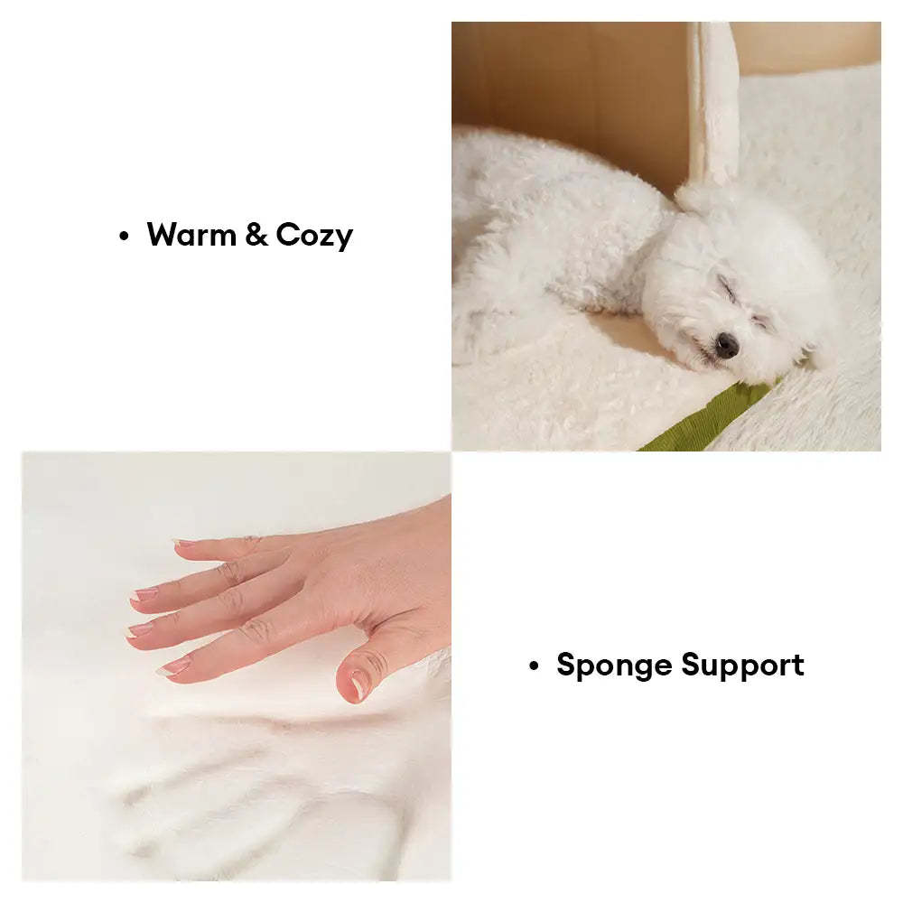 Cave-Style Warm Deep Sleeping Snug Cat Cave Dog House