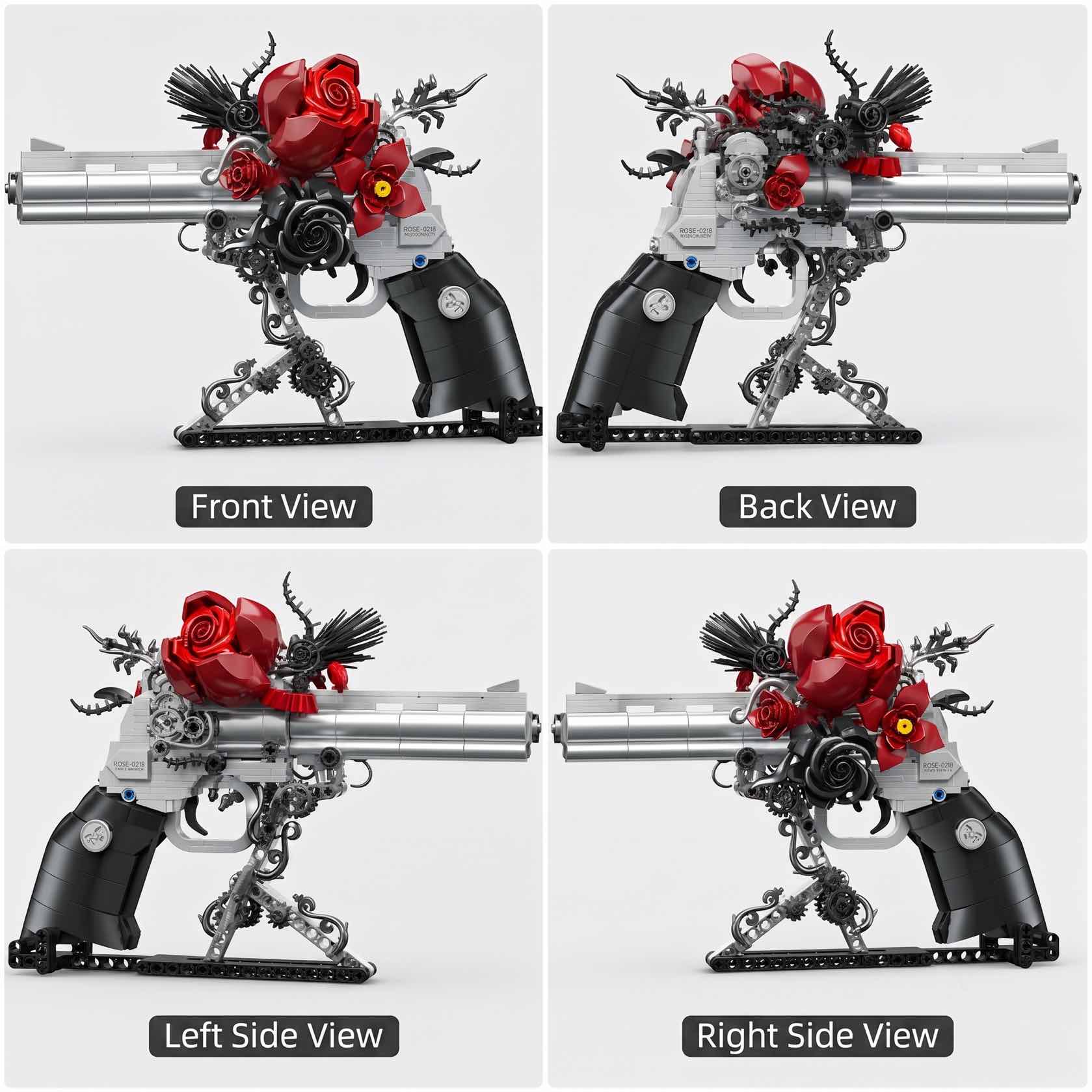 Floral Revolver Building Set 