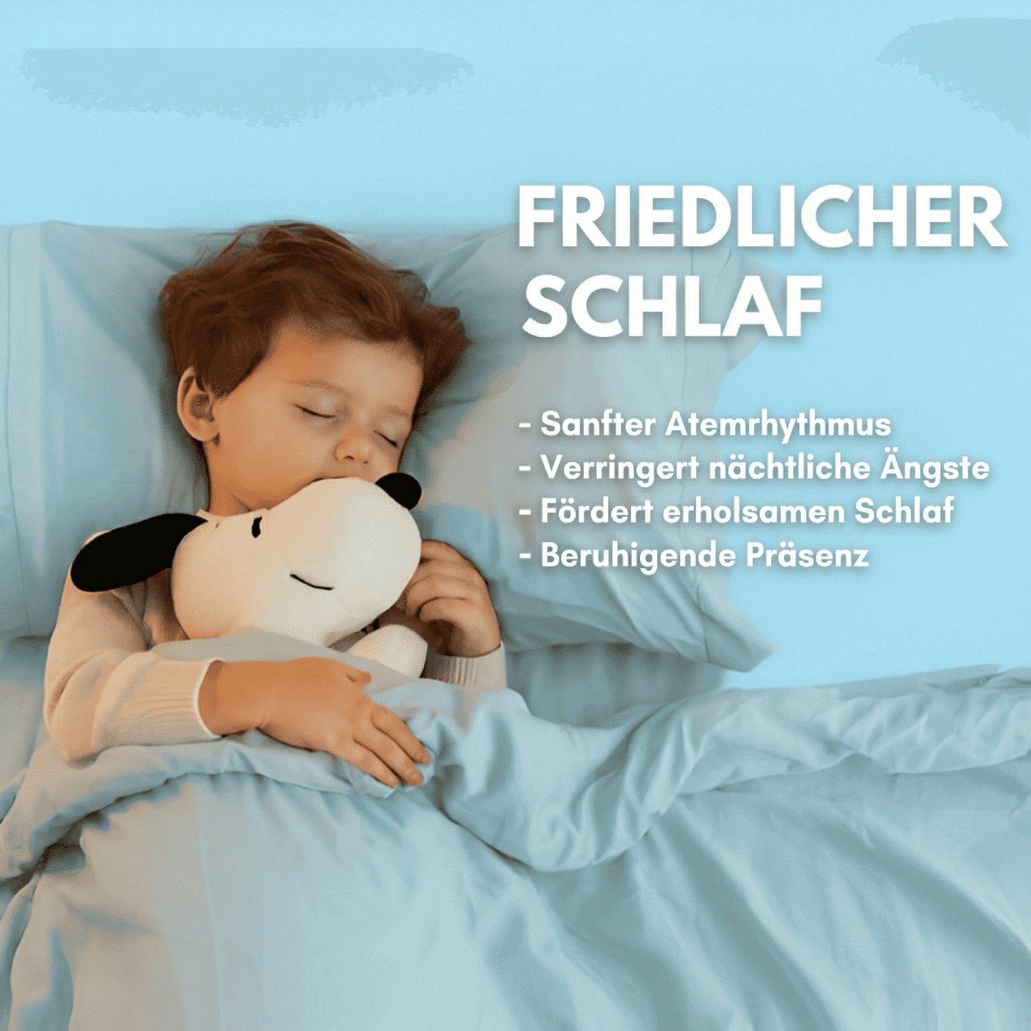 Breathing Snoopy Plush | Anxiety Relief Sleep Companion