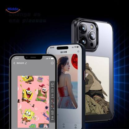 E-Ink NFC iPhone Case | Dagelijks Wisselend Design met Één Tik – Voor iPhone 13 t/m 16-北京欧布科技有限公司