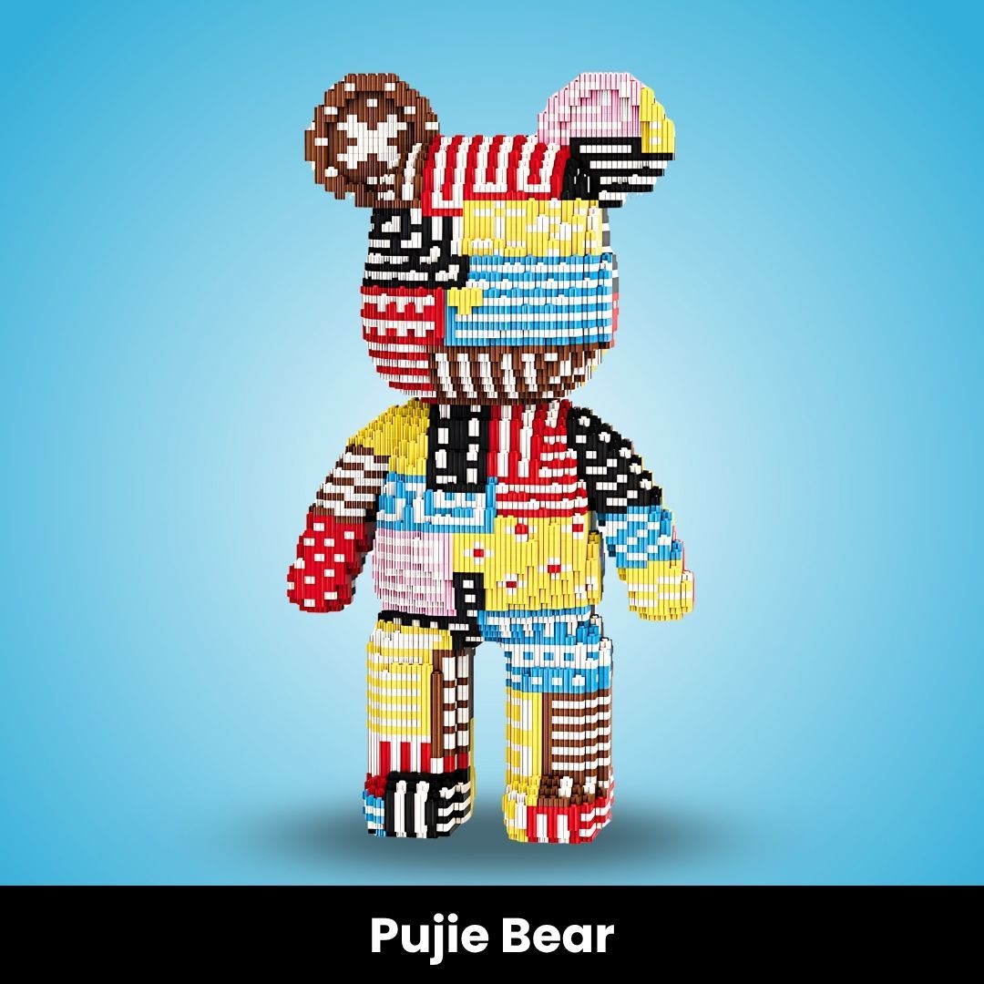 Wonderminiworld™  Giant Buildable Brick Bear (5000+ pcs)-北京欧布科技有限公司