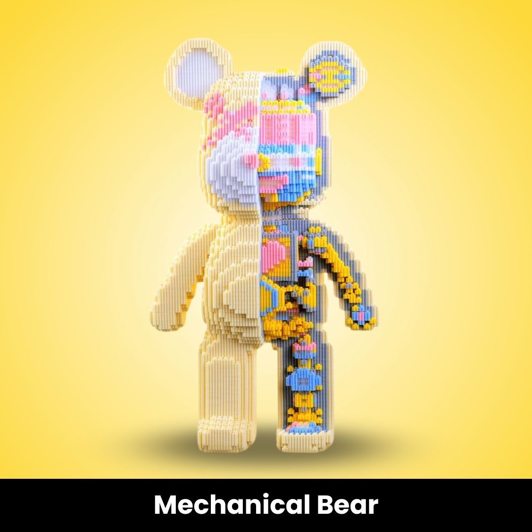 Wonderminiworld™  Giant Buildable Brick Bear (5000+ pcs)-北京欧布科技有限公司