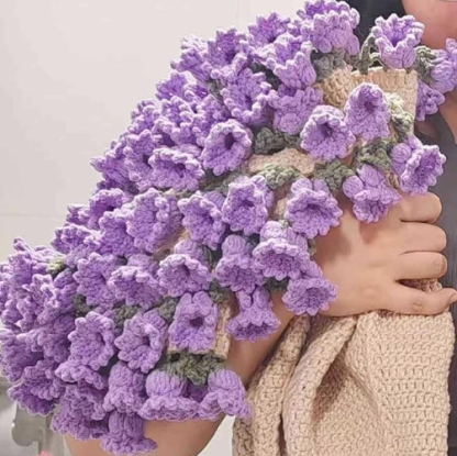 Valentines Day Day Gift,Gifts for Girlfriend,Teachers,Friends,Handmade Crochet Rose Blanket,Soft Sofa and Bedroom Blanket