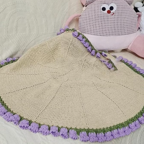 Valentines Day Day Gift,Gifts for Girlfriend,Teachers,Friends,Handmade Crochet Rose Blanket,Soft Sofa and Bedroom Blanket
