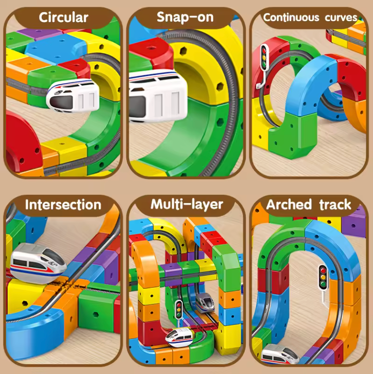 MagTrack Pro - Magnetic Electric Railway Builder (Limited Edition)