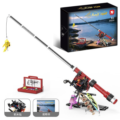 Water Drop Reel Fishing Rod Building Set