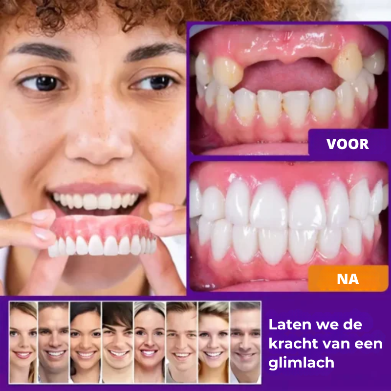 Oralhoe® Set van siliconen kunstgebitten-北京欧布科技有限公司