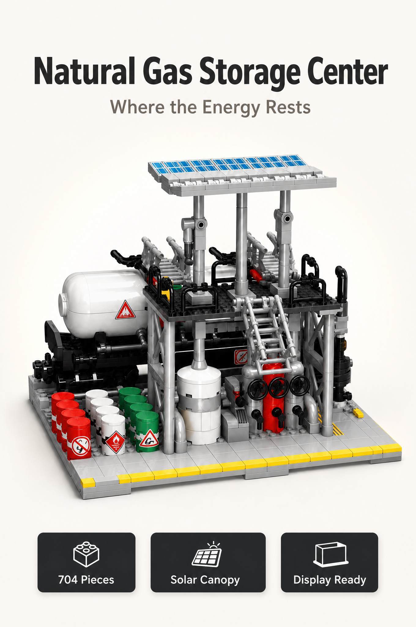 Natural Gas Storage Center Building Set