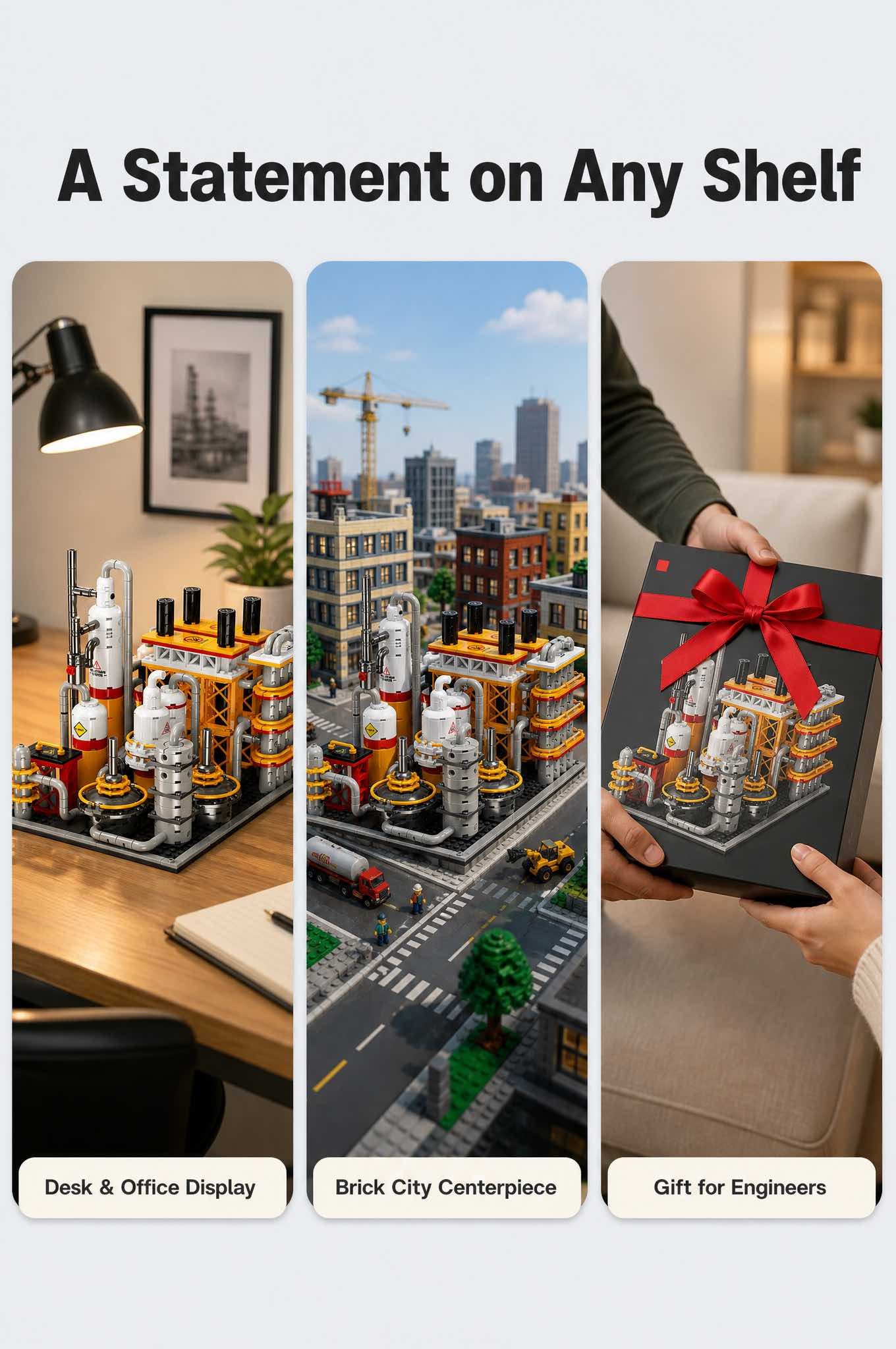 Oil Refinery Building Block Set