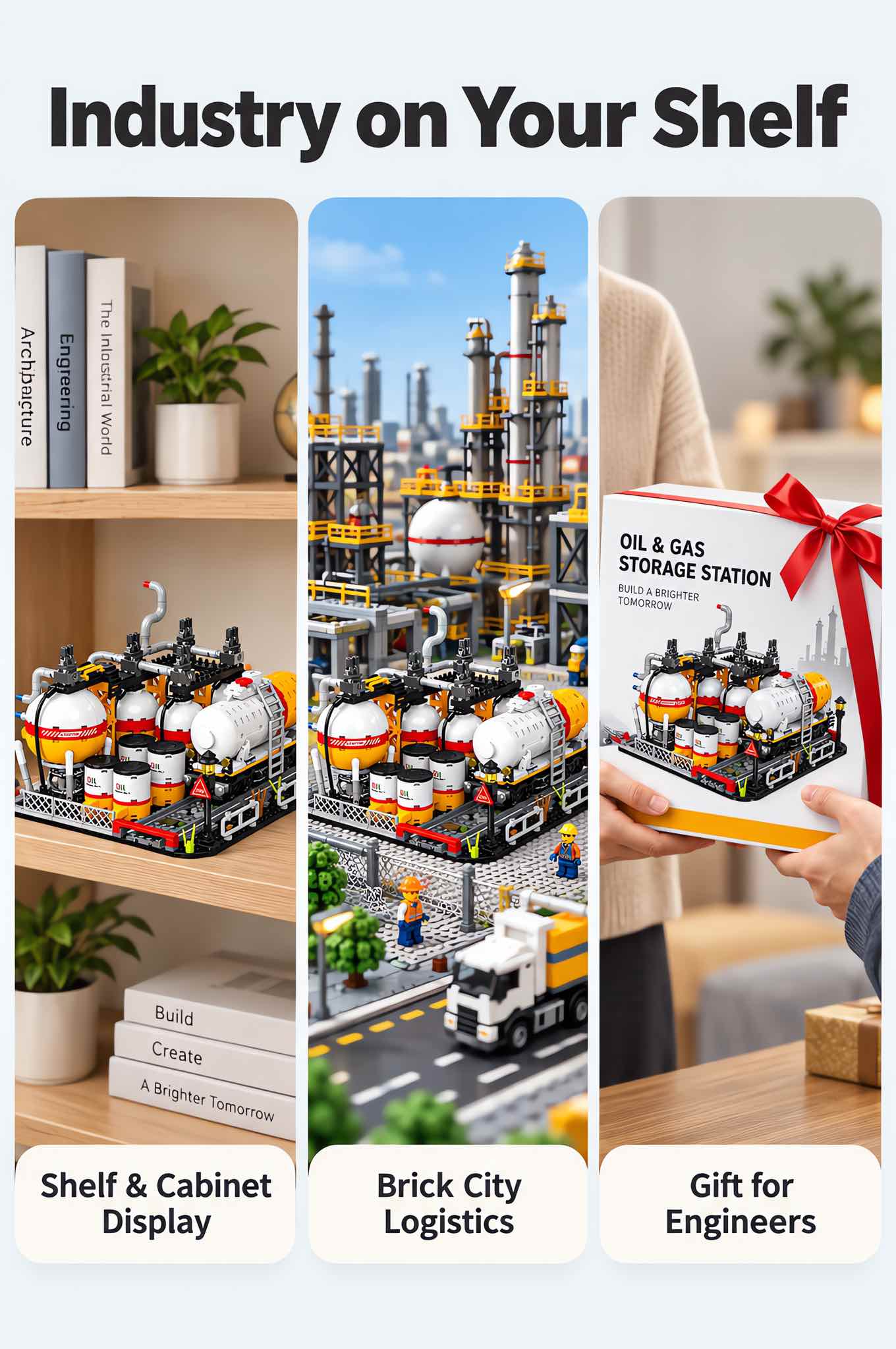 Oil & Gas Storage Station Building Set