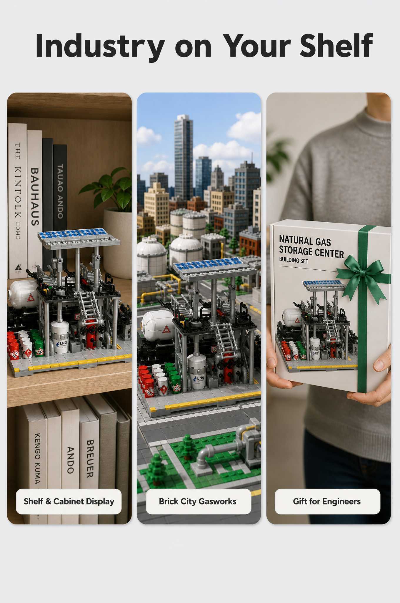 Natural Gas Storage Center Building Set