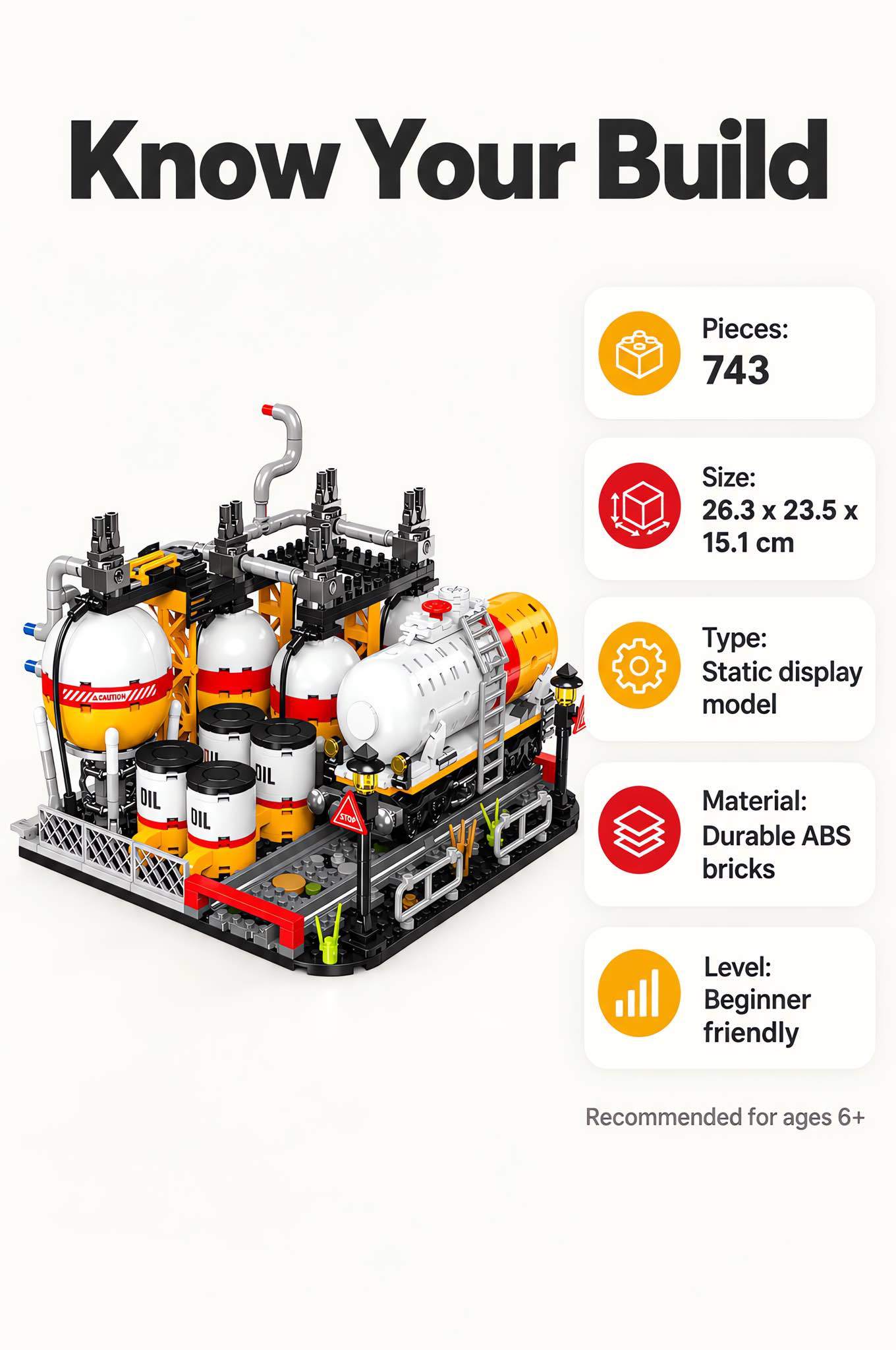 Oil & Gas Storage Station Building Set