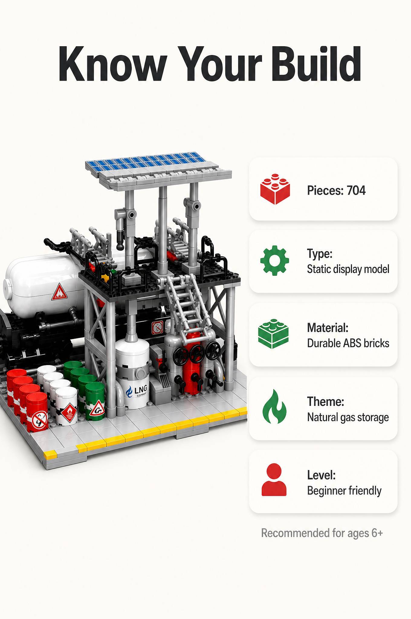 Natural Gas Storage Center Building Set