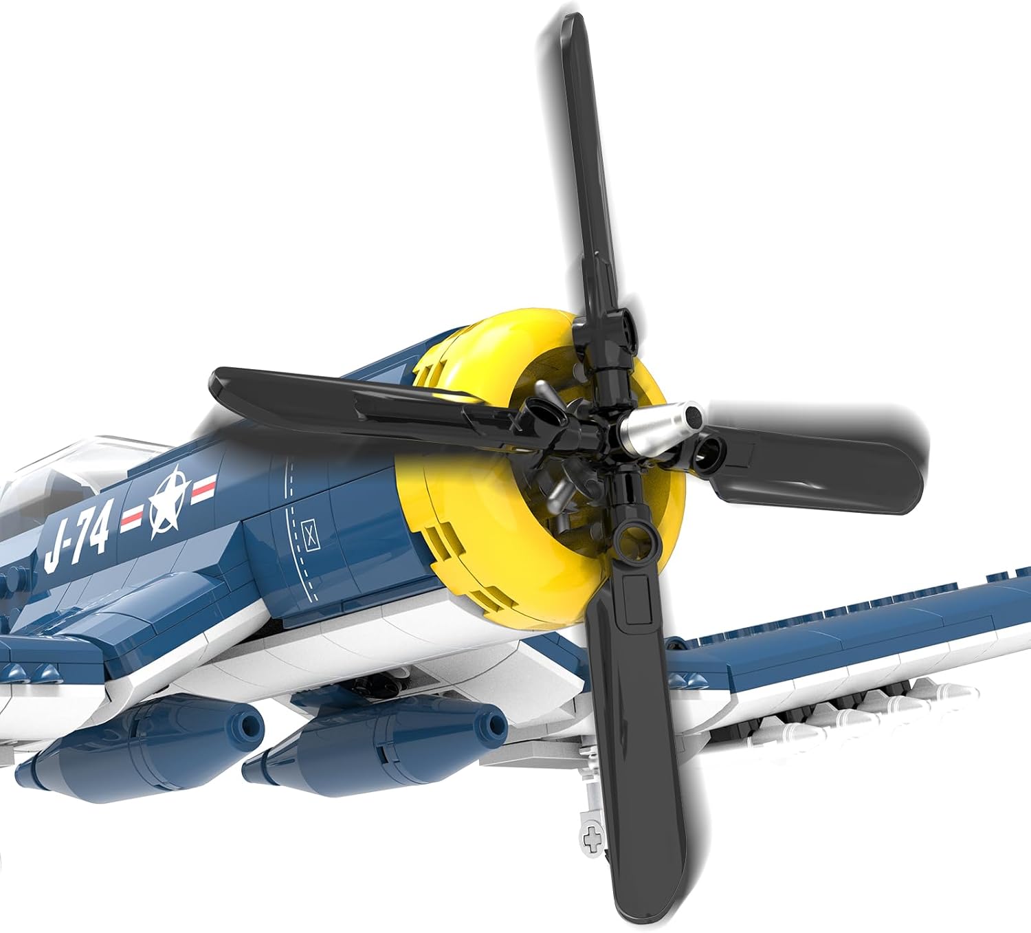 F4U Corsair Building Block Set | WW2 Warbird Model Kit