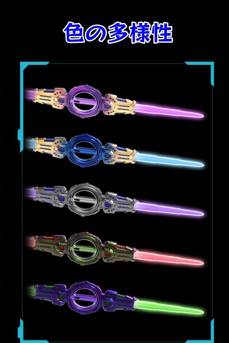 Lightsaber LED Lightsaber Glowing Toy Telescopic Summer Festival Glowing Toy Glowing Sword Role-Playing Ranking 360 ° Rotating-北京欧布科技有限公司
