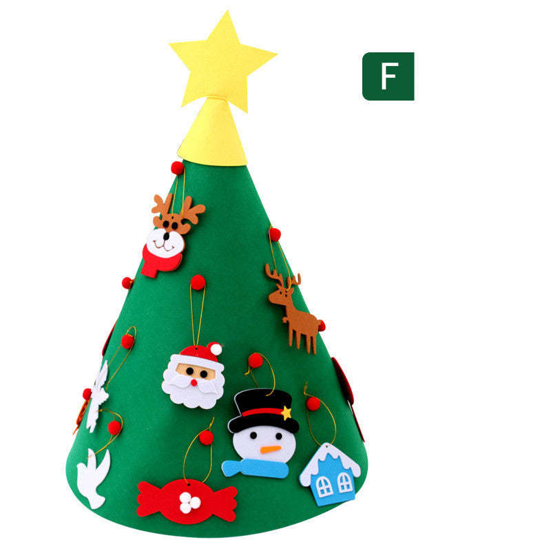 Felt Christmas Tree for Toddlers