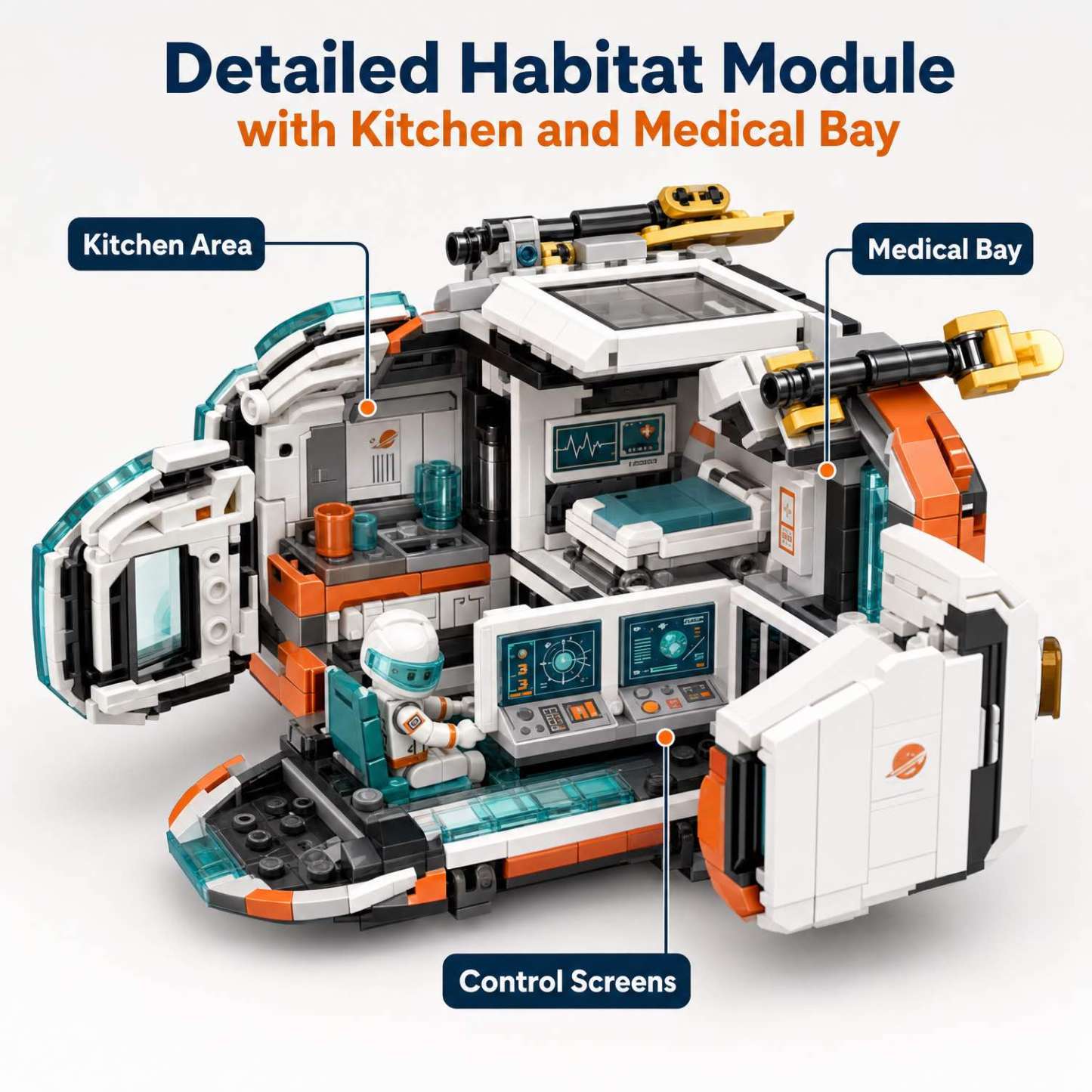 Modular Spaceship Building Set