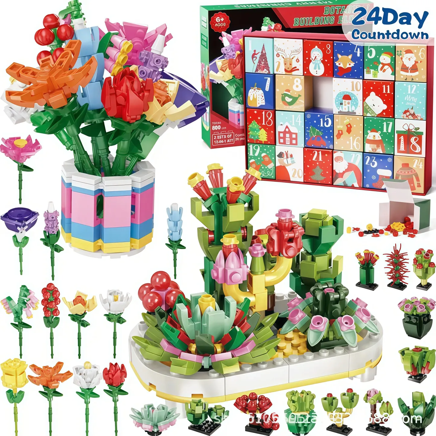 Flower Bouquet Advent Calendar