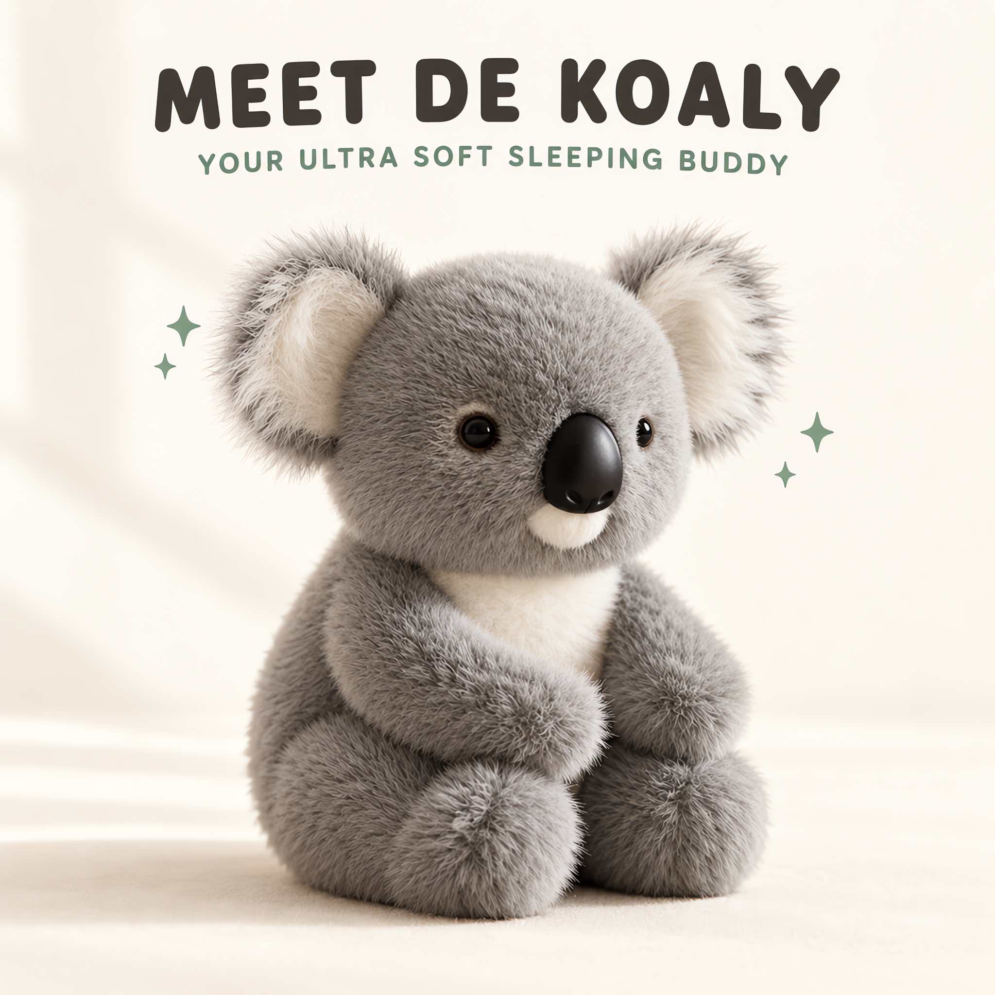 De Koaly - Ultra Soft Koala Plush Toy | The Perfect Sleeping Buddy