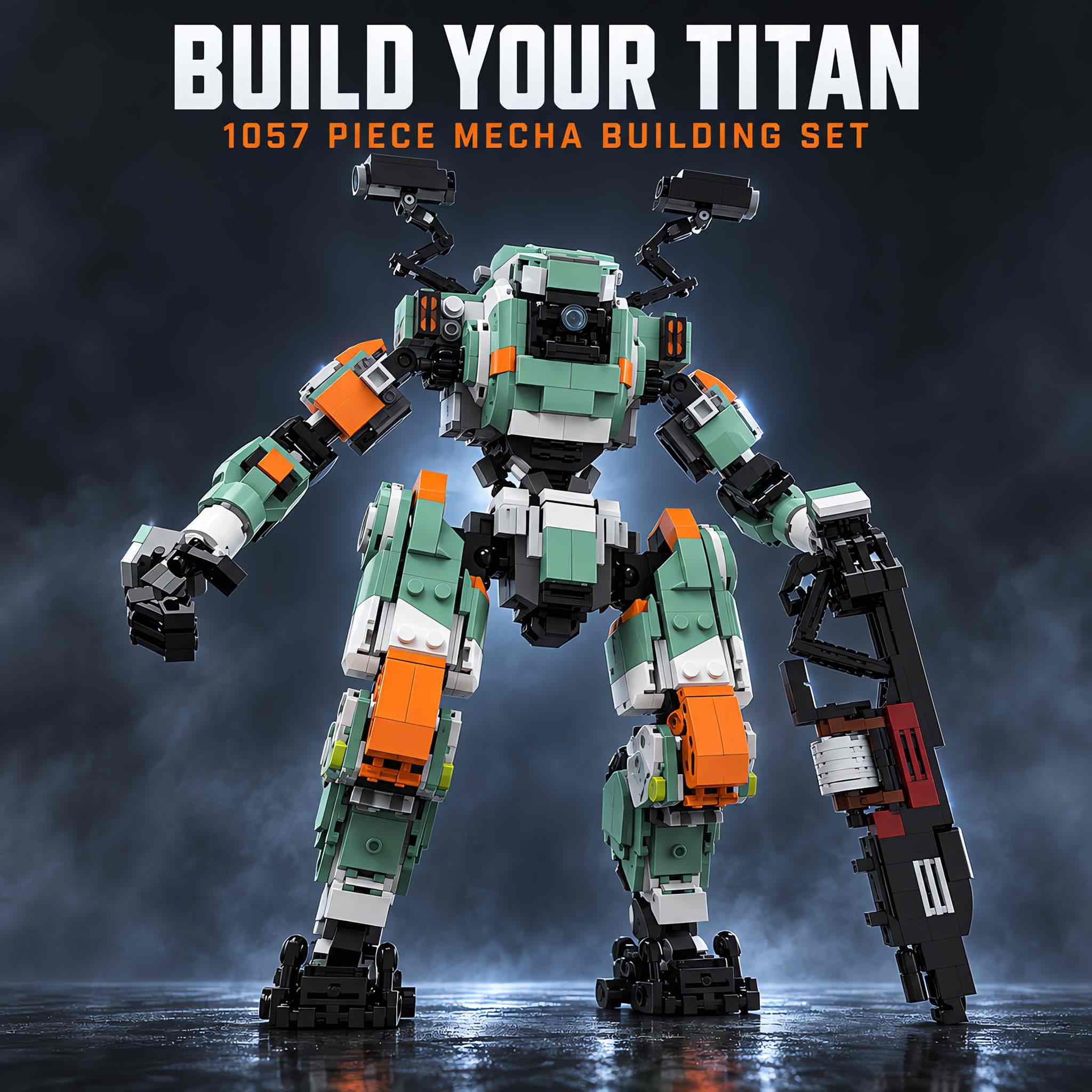 BT-7274 Inspired Vanguard Titan Mecha Building Set