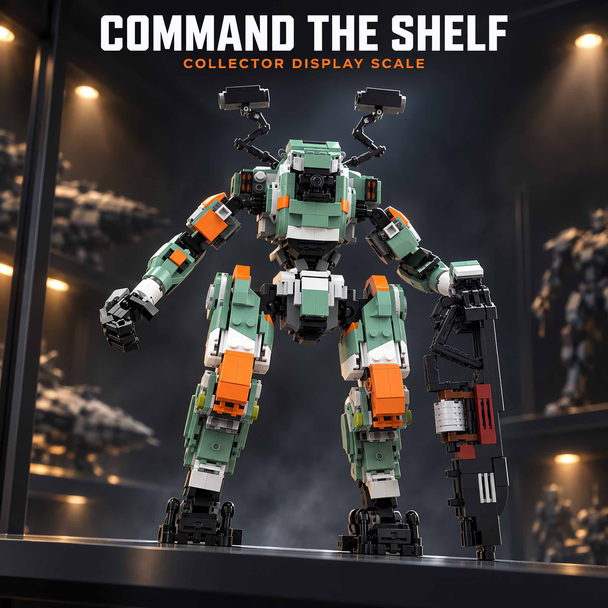 BT-7274 Inspired Vanguard Titan Mecha Building Set